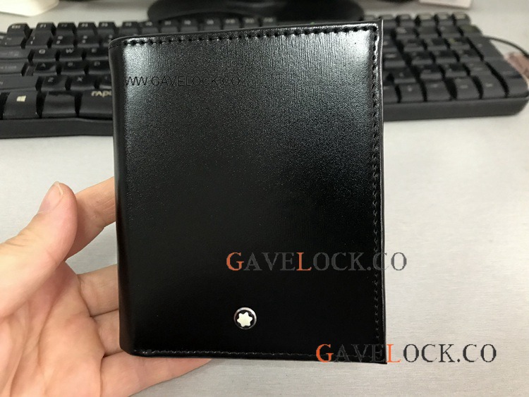 Faux Montblanc Short Wallet Vertical Wallet For Men Gift  Faux Montblanc Short Wallet Vertical Wallet For Men Gift